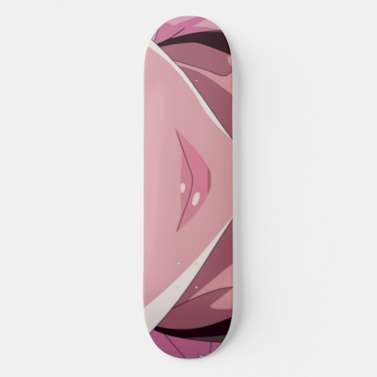 Anime Lips Skateboard Deck (Vorderseite)
