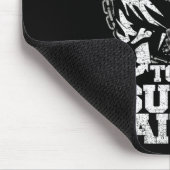 Anime Lover Bodybuilder Funny Workout Fitness Gym Mousepad (Ecke)
