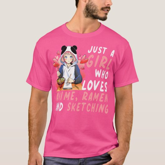 Anime Lover T-Shirt (Vorderseite)