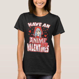 Anime Lover Valentinstag Kinder Teens Erwachsene T-Shirt