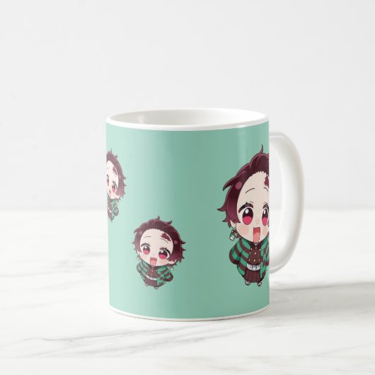 Anime Lovers Mug - Trendy Niedlich Anime Character Kaffeetasse (VorderseiteRechts)