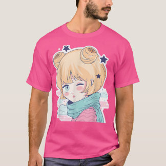 Anime Lovers Tee für Mädchen , Frauen