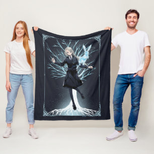 Anime Luna Lovegood's Rabbit Patronus Fleecedecke