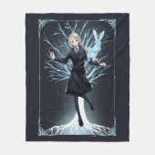 Anime Luna Lovegood's Rabbit Patronus Fleecedecke (Vorderseite)