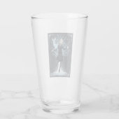 Anime Luna Lovegood's Rabbit Patronus Glas (Rückseite)