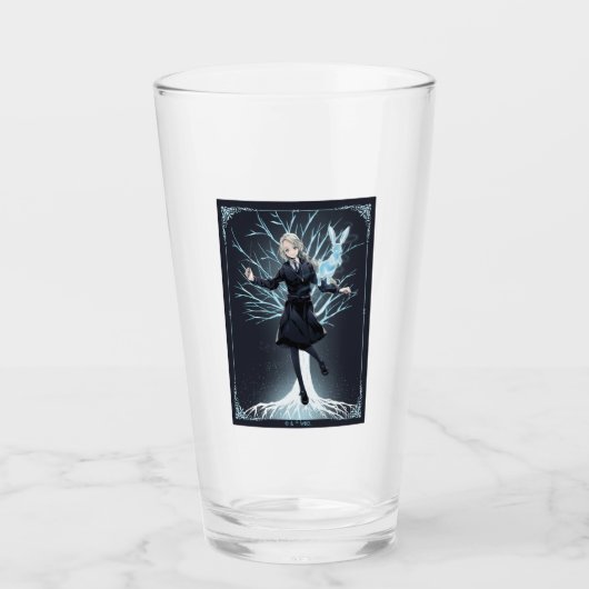 Anime Luna Lovegood's Rabbit Patronus Glas (Vorderseite)
