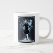 Anime Luna Lovegood's Rabbit Patronus Jumbo-Tasse (Rechts)