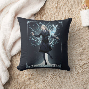 Anime Luna Lovegood's Rabbit Patronus Kissen