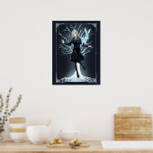 Anime Luna Lovegood's Rabbit Patronus Poster (Küche)