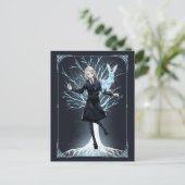 Anime Luna Lovegood's Rabbit Patronus Postkarte (Stehend Vorderseite)