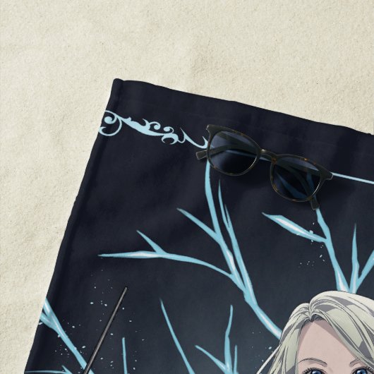 Anime Luna Lovegood's Rabbit Patronus Strandtuch (Beispiel)