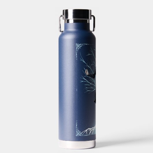 Anime Luna Lovegood's Rabbit Patronus Trinkflasche (Vorne)