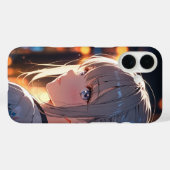 Anime-Mädchen Case-Mate iPhone Hülle (Rückseite (Horizontal))
