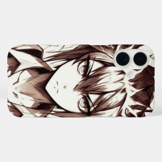 Anime Mädchen. Case-Mate iPhone Hülle (Rückseite (Horizontal))