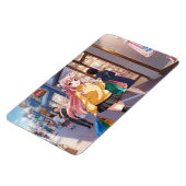 Anime-Mädchen-Einkaufsmagnet Magnet (Linke Seite)
