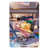 Anime-Mädchen-Einkaufsmagnet Magnet (Vertikal)