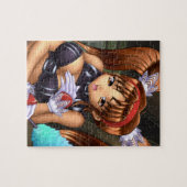 Anime-Mädchen - Honig Puzzle (Horizontal)