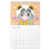 Anime-Mädchen-Kalender Kalender (Jan 2027)