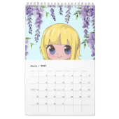 Anime-Mädchen-Kalender Kalender (Mär 2027)