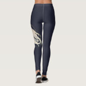 Anime Mädchen Leggings (Rückseite)