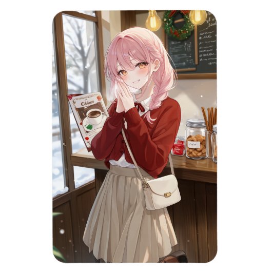 Anime-Mädchen-Magnet Magnet (Vertikal)