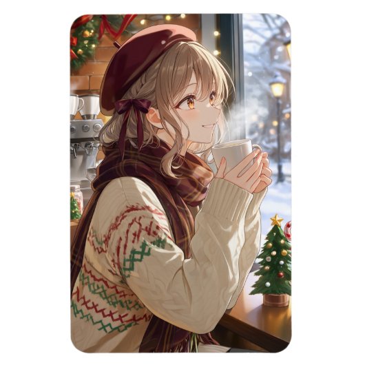 Anime-Mädchen-Magnet Magnet (Vertikal)