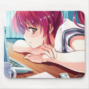 Anime-Mädchen Mousepad
