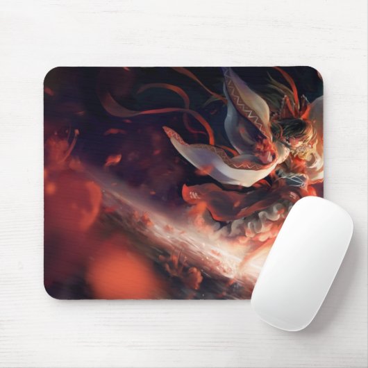 Anime-Mädchen Mousepad (Mit Mouse)