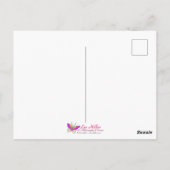 Anime-Mädchen Pixie Hippie Mond Fee Postkarte (Rückseite)