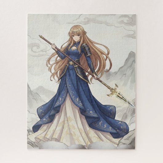Anime-Mädchen-Puzzle Puzzle (Vertikal)