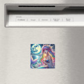 Anime-Mädchen singt Mondlicht Pixie Regenbogen Mee Magnet (In Situ (Geschirrspüler))