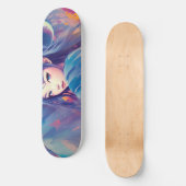 Anime-Mädchen Skateboard Ai (Vorderseite)