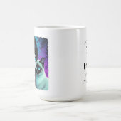 Anime-Mädchen und Siamkatzen-Zitat Kaffeetasse (Mittel)