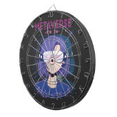 Anime-Mädchen Virtual-Reality-Brille Dart Board Dartscheibe (Vorderseite rechts)