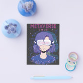 Anime-Mädchen Virtual-Reality-Brille Flyer (Einzeln)