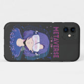 Anime-Mädchen Virtual Reality Brille iPhone-Hülle Case-Mate iPhone Hülle (Rückseite (Horizontal))
