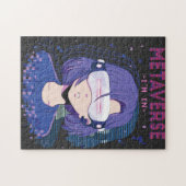 Anime-Mädchen Virtual-Reality-Brille Puzzle (Horizontal)