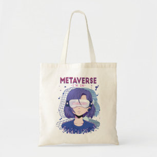 Anime-Mädchen Virtual Reality Brille Tote Bag Tragetasche