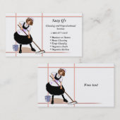 Anime-Mädchen Visitenkarte (Vorne/Hinten)