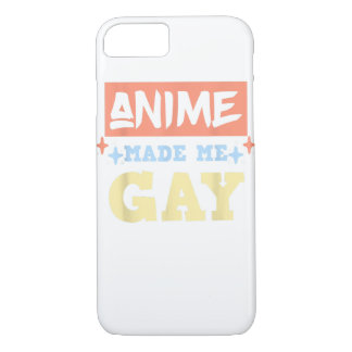 Anime Made Me Gay Funny Anime sogar LBGTQ Gay Prid Case-Mate iPhone Hülle