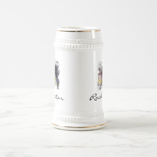 Anime Magentia Bierglas (Mittel)