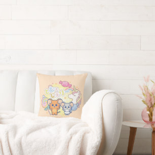 Anime Magical Candyland mit Jerry und Tuffy Kissen