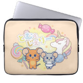 Anime Magical Candyland mit Jerry und Tuffy Laptopschutzhülle (Vorderseite)