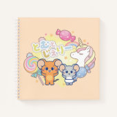 Anime Magical Candyland mit Jerry und Tuffy Notizblock (Vorderseite)