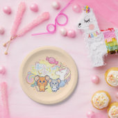 Anime Magical Candyland mit Jerry und Tuffy Pappteller (Party)