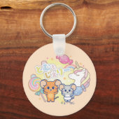 Anime Magical Candyland mit Jerry und Tuffy Schlüsselanhänger (Vorderseite)