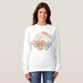 Anime Magical Candyland mit Jerry und Tuffy Sweatshirt (Vorne ganz)