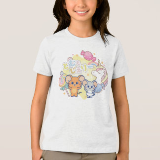 Anime Magical Candyland mit Jerry und Tuffy Tri-Blend Shirt