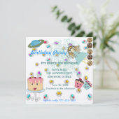 Anime Magical Days Einladung Geburtstagsfeier T - (Stehend Vorderseite)