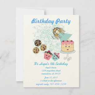 Anime Magical Days Einladung Geburtstagsparty